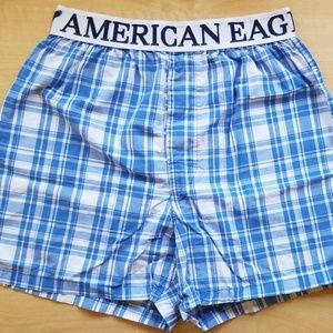 American Eagle Outfitters Mens Plaid Boxers XS